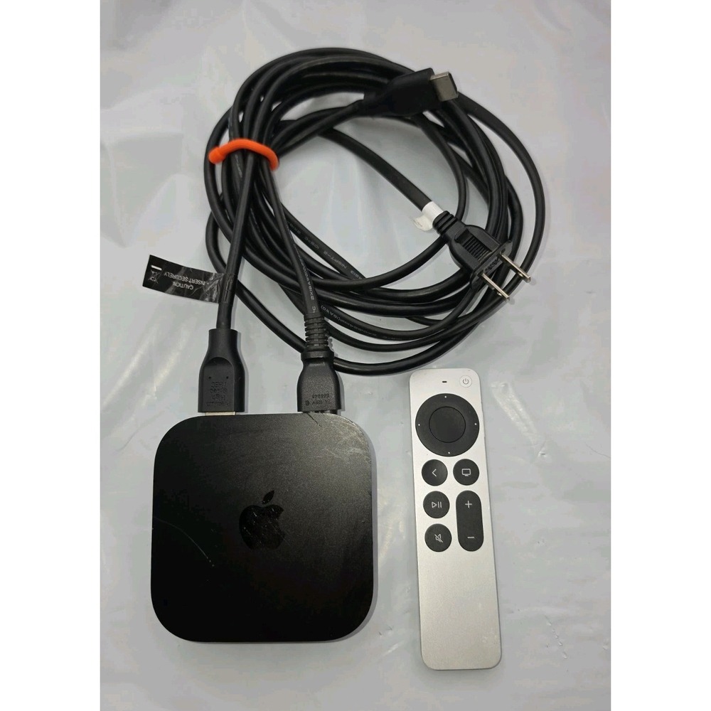 Apple TV 4K 3rd Gen. 128GB Media Streamer - Black, Wi-Fi + Ethernet A2843